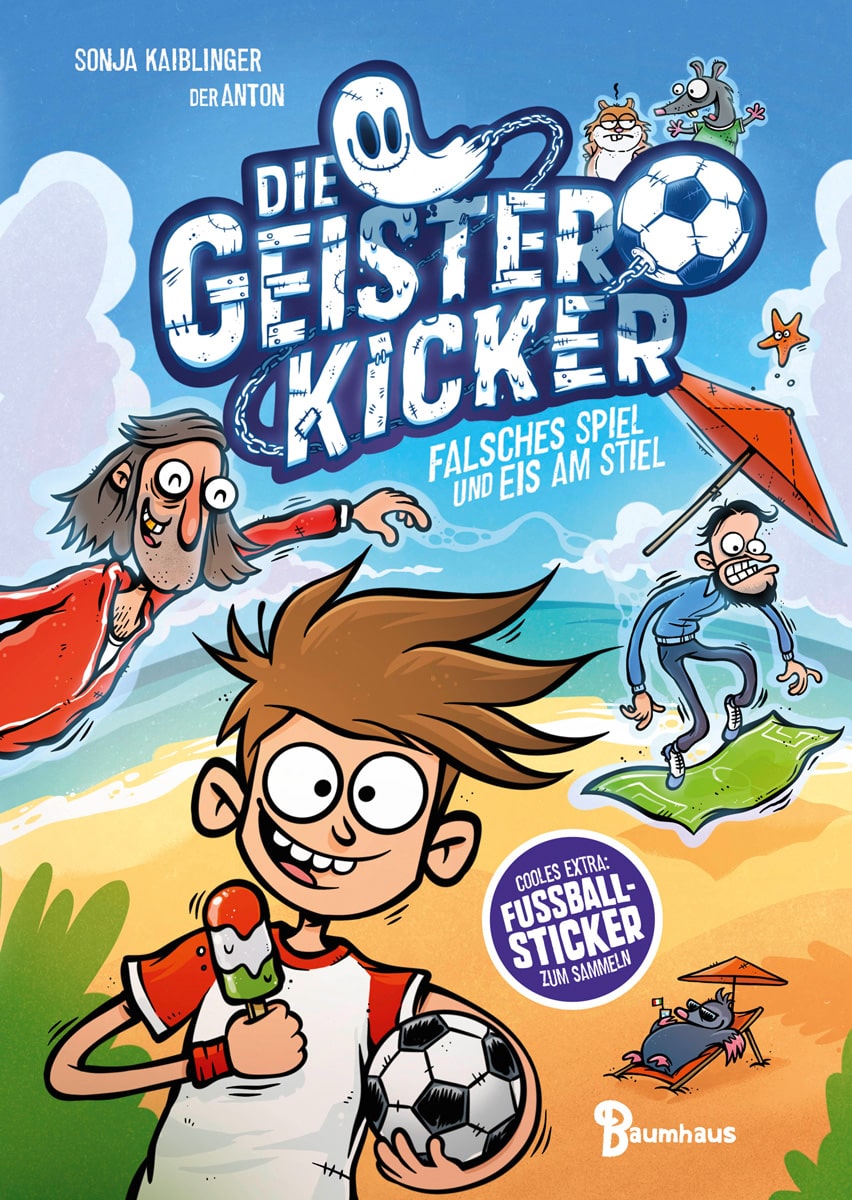 Buch: Die Geisterkicker – Falsches Spiel und Eis am Stiel