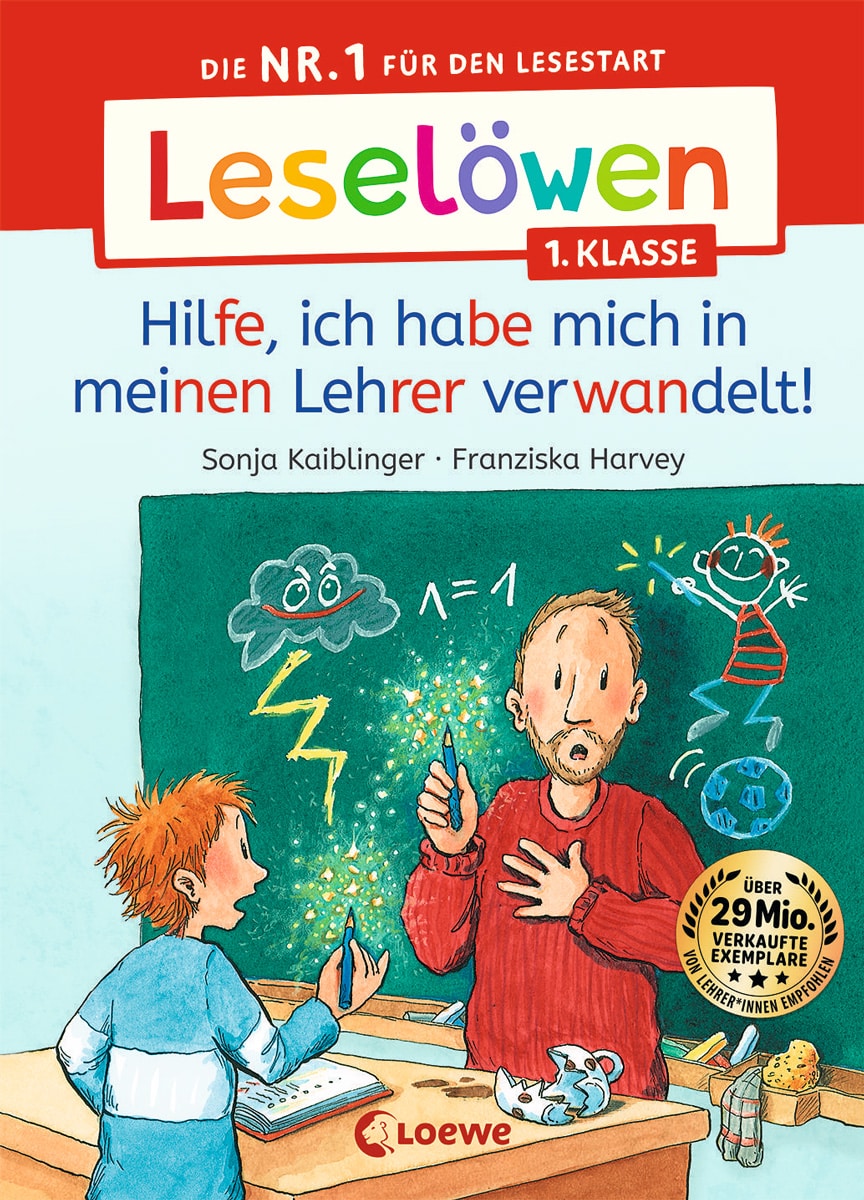 Buch: Loewe-Leselöwen: Hilfe, ich habe mich in meinen Lehrer verwandelt