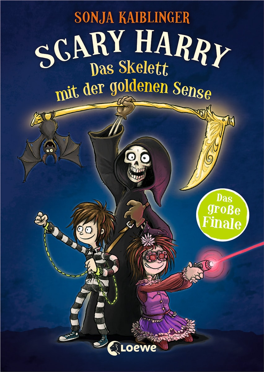 Buch: SCARY HARRY – das Skelett mit der goldenen Sense