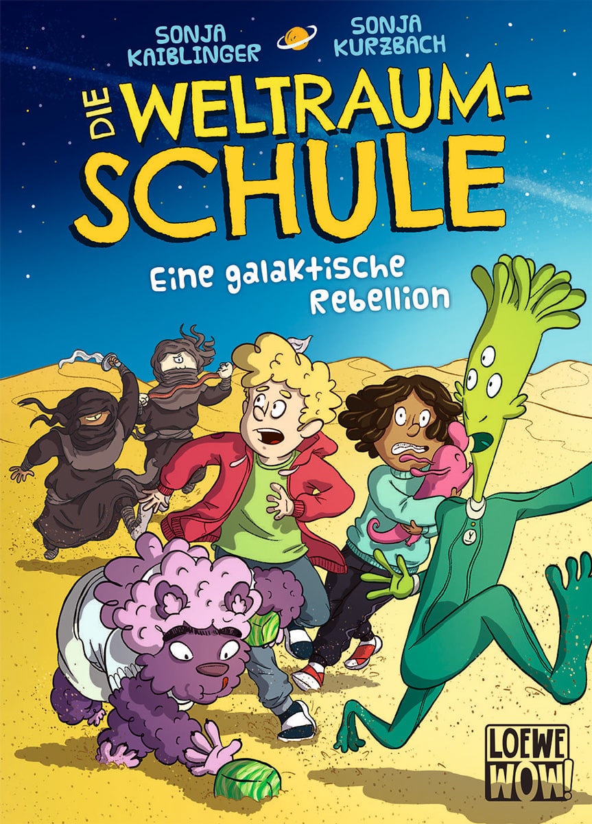 Buch: Die Weltraumschule – Eine galaktische Rebellion